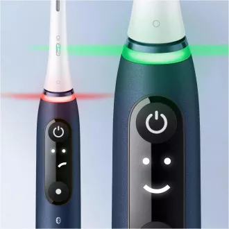 Elektrische Zahnbürste Oral-B iO Series 7 Sapphire, 5 Betriebsarten, Reiseetui, Schnellladestation