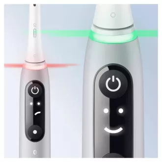 Elektrische Zahnbürste Oral-B iO Series 6 Grey Opal, magnetisch, 5 Betriebsarten, Drucksensor, AI, Etui Elektrische Zahnbürste Oral-B iO Series 6 Grey Opal, magnetisch, 5 Betriebsarten, Drucksensor, AI, Etui