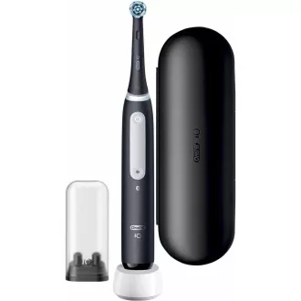 Oral-B iO4 Matt Black elektrische Zahnbürste, magnetisch, Timer, Drucksensor, mobile App, schwarz Oral-B iO4 Matt Black elektrische Zahnbürste, magnetisch, Timer, Drucksensor, mobile App, schwarz