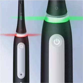 Oral-B iO4 Matt Black elektrische Zahnbürste, magnetisch, Timer, Drucksensor, mobile App, schwarz Oral-B iO4 Matt Black elektrische Zahnbürste, magnetisch, Timer, Drucksensor, mobile App, schwarz