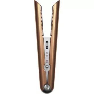 Dyson Corrale HS07 Haarglätter, 200 W, 3 Temperaturstufen, intelligente Temperaturkontrolle, OLED-Display, Kupfer/Silber Dyson Corrale HS07 Haarglätter, 200 W, 3 Temperaturstufen, intelligente Temperaturkontrolle, OLED-Display, Kupfer/Silber