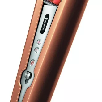 Dyson Corrale HS07 Haarglätter, 200 W, 3 Temperaturstufen, intelligente Temperaturkontrolle, OLED-Display, Kupfer/Silber Dyson Corrale HS07 Haarglätter, 200 W, 3 Temperaturstufen, intelligente Temperaturkontrolle, OLED-Display, Kupfer/Silber