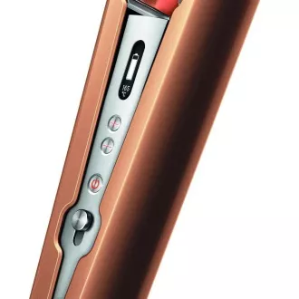 Dyson Corrale HS07 Haarglätter, 200 W, 3 Temperaturstufen, intelligente Temperaturkontrolle, OLED-Display, Kupfer/Silber Dyson Corrale HS07 Haarglätter, 200 W, 3 Temperaturstufen, intelligente Temperaturkontrolle, OLED-Display, Kupfer/Silber