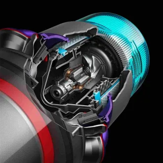 Dyson Gen5detect Absolute Stabstaubsauger, kabellos, 280 AW, HEPA-Filter, LED-Anzeige