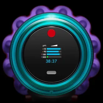 Dyson Gen5detect Absolute Stabstaubsauger, kabellos, 280 AW, HEPA-Filter, LED-Anzeige