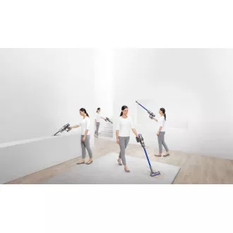 Dyson V11 Absolute kabelloser Staubsauger, Li-Ion-Akku, LCD-Display, 3 Betriebsarten, Auffangbehälter, blau/silber - Unverpackt Dyson V11 Absolute kabelloser Staubsauger, Li-Ion-Akku, LCD-Display, 3 Betriebsarten, Auffangbehälter, blau/silber - Unverpackt