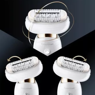 Braun Silk-épil 9 Flex SES 9030 3D-Epilierer, wasserdicht, SensoSmart Technologie, ergonomischer Griff, weiß/gold Braun Silk-épil 9 Flex SES 9030 3D-Epilierer, wasserdicht, SensoSmart Technologie, ergonomischer Griff, weiß/gold