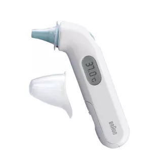 Braun IRT 3030 ThermoScan 3 Kinderthermometer, berührungslos, Infrarot, im Ohr