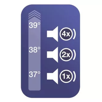 Braun IRT 3030 ThermoScan 3 Kinderthermometer, berührungslos, Infrarot, im Ohr