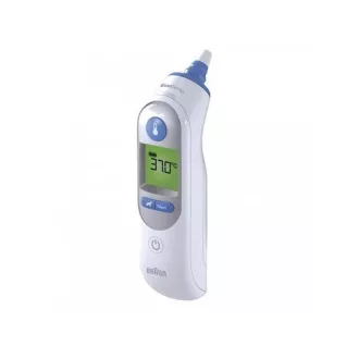 Braun IRT 6520 ThermoScan 7 berührungsloses Thermometer, digital, Ohr, Speicher für 9 Messungen