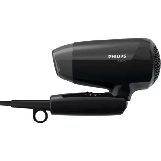 Philips BHC010/00 EssentialCare Haartrockner, 1200 W, Kaltluft, 3 Geschwindigkeiten, 3 Temperaturen, schwarz