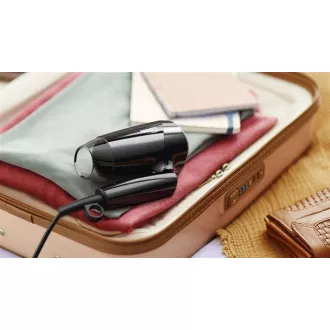 Philips BHC010/00 EssentialCare Haartrockner, 1200 W, Kaltluft, 3 Geschwindigkeiten, 3 Temperaturen, schwarz