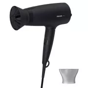Philips Series 3000 BHD308/10 Haartrockner, 1600 W, 3 Temperaturen und Geschwindigkeiten, ThermoProtect-Aufsatz, schwarz