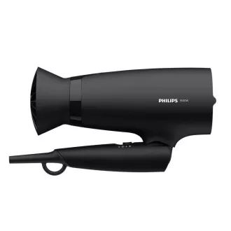 Philips Series 3000 BHD308/10 Haartrockner, 1600 W, 3 Temperaturen und Geschwindigkeiten, ThermoProtect-Aufsatz, schwarz