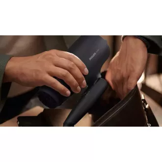 Philips Series 3000 BHD308/10 Haartrockner, 1600 W, 3 Temperaturen und Geschwindigkeiten, ThermoProtect-Aufsatz, schwarz