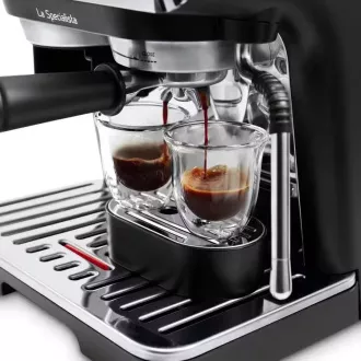 DeLonghi La Specialista Arte Hebel-Kaffeemaschine, 1400 W, integriertes Mahlwerk, MyLatte Dampfdüse