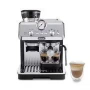DeLonghi La Specialista Arte Hebel-Kaffeemaschine, 1400 W, integriertes Mahlwerk, MyLatte Dampfdüse