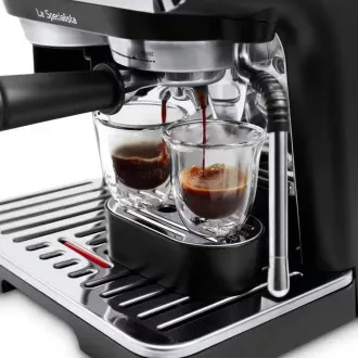 DeLonghi La Specialista Arte Hebel-Kaffeemaschine, 1400 W, integriertes Mahlwerk, MyLatte Dampfdüse DeLonghi La Specialista Arte Hebel-Kaffeemaschine, 1400 W, integriertes Mahlwerk, MyLatte Dampfdüse