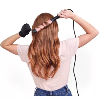 BaByliss C457E Lockenstab, 6 Leistungsstufen, schwarz/roségold