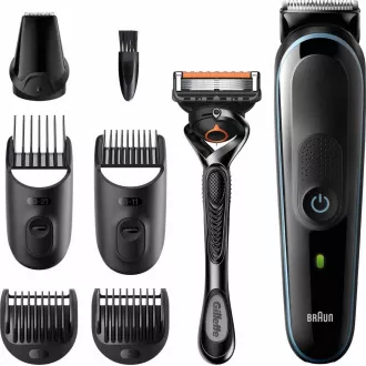 Braun Multigroomer 5 MGK5355 7in1 Bart- und Haartrimmer, 13x Längeneinstellung,   Gillette