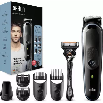 Braun Multigroomer 5 MGK5355 7in1 Bart- und Haartrimmer, 13x Längeneinstellung,   Gillette