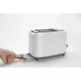 Black Decker BXTO820E Toaster, 820 W, 2 Toaster, Toasting Control, weiß Black Decker BXTO820E Toaster, 820 W, 2 Toaster, Toasting Control, weiß