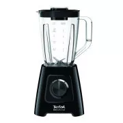 Tefal BL420838 Blendforce 2 Tischmixer, 600 W, 2 Geschwindigkeiten, Impulsfunktion, Eiscrusher, Smart Lock, schwarz