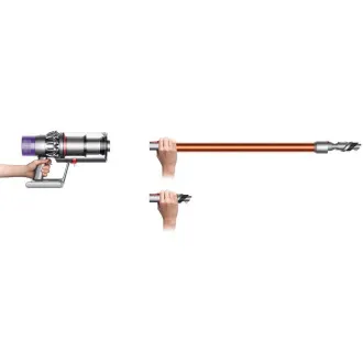 Dyson V10 Absolute 2023 kabelloser Staubsauger, Stock, Zyklon, HEPA-Filter, 3 Saugstufen, LED-Anzeigen Dyson V10 Absolute 2023 kabelloser Staubsauger, Stock, Zyklon, HEPA-Filter, 3 Saugstufen, LED-Anzeigen