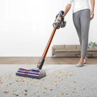 Dyson V10 Absolute 2023 kabelloser Staubsauger, Stock, Zyklon, HEPA-Filter, 3 Saugstufen, LED-Anzeigen Dyson V10 Absolute 2023 kabelloser Staubsauger, Stock, Zyklon, HEPA-Filter, 3 Saugstufen, LED-Anzeigen