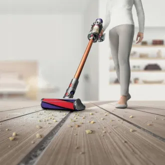 Dyson V10 Absolute 2023 kabelloser Staubsauger, Stock, Zyklon, HEPA-Filter, 3 Saugstufen, LED-Anzeigen Dyson V10 Absolute 2023 kabelloser Staubsauger, Stock, Zyklon, HEPA-Filter, 3 Saugstufen, LED-Anzeigen