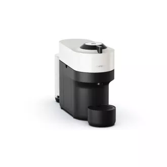 Krups Nespresso XN920110 Vertuo Pop Kapsel-Kaffeemaschine, 1500 W, Wi-Fi. Bluetooth, 4 Kaffeegrößen, weiß - Unverpackt