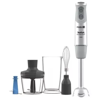 Tefal HB65KD38 QuickChef Stabmixer, 1000 W, 20 Geschwindigkeitsstufen, 4 Klingen, Mixtopf, Schneidetopf Tefal HB65KD38 QuickChef Stabmixer, 1000 W, 20 Geschwindigkeitsstufen, 4 Klingen, Mixtopf, Schneidetopf