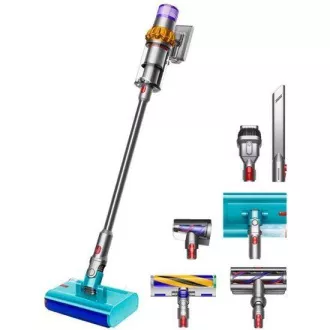 Dyson V15s Detect Submarine kabelloser Staubsauger, Stick, Nasswischfunktion, LCD-Display, mehrstufige Filterung