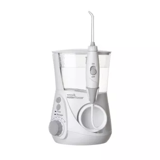 Waterpik Aquarius Professional WP660 Weiß Munddusche, 2 Modi, Timer, LED-Leuchten, 10-100 PSI