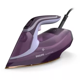 Philips Azur 8000 Serie DST8021/30 Dampfbügeleisen, 3000 W, schnelles Aufheizen, automatische Abschaltung, lila