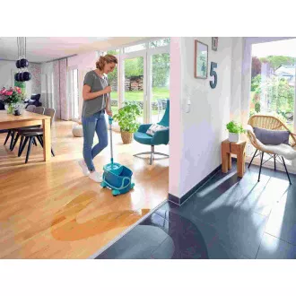 Leifheit 52102 Set Clean Twist Disc Mop Mobiles Rotationsreinigungsset Leifheit 52102 Set Clean Twist Disc Mop Mobiles Rotationsreinigungsset