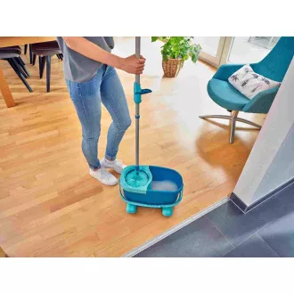 Leifheit 52102 Set Clean Twist Disc Mop Mobiles Rotationsreinigungsset Leifheit 52102 Set Clean Twist Disc Mop Mobiles Rotationsreinigungsset