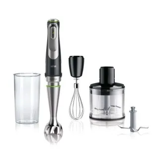 Braun MultiQuick 9 MQ9135XI Stabmixer, 1200 W, ActiveBlade, stufenlose Geschwindigkeitsregelung, SmartSpeed - Unverpackt