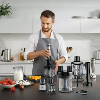 Braun MultiQuick 9 MQ9135XI Stabmixer, 1200 W, ActiveBlade, stufenlose Geschwindigkeitsregelung, SmartSpeed Braun MultiQuick 9 MQ9135XI Stabmixer, 1200 W, ActiveBlade, stufenlose Geschwindigkeitsregelung, SmartSpeed