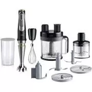 Braun MQ9195XLI Stabmixer, 1200 W, ActiveBlade, stufenlose Geschwindigkeitsregelung, SmartSpeed, umfangreiches Zubehör