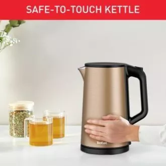 Tefal KI583C10 elektrischer Wasserkocher, 2000 W, 1,5 l, Kupfer Tefal KI583C10 elektrischer Wasserkocher, 2000 W, 1,5 l, Kupfer
