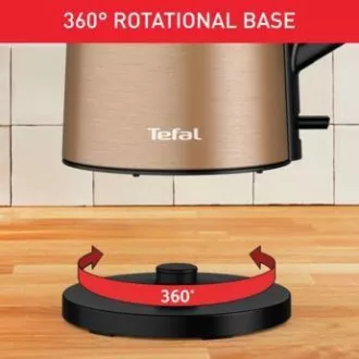Tefal KI583C10 elektrischer Wasserkocher, 2000 W, 1,5 l, Kupfer Tefal KI583C10 elektrischer Wasserkocher, 2000 W, 1,5 l, Kupfer
