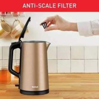 Tefal KI583C10 elektrischer Wasserkocher, 2000 W, 1,5 l, Kupfer Tefal KI583C10 elektrischer Wasserkocher, 2000 W, 1,5 l, Kupfer