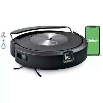 iRobot Roomba Combo j7 Staubsaugerroboter mit Mopp, HEPA-Filter, automatisches Aufladen, automatische Entleerung, vSLAM-Navigation iRobot Roomba Combo j7 Staubsaugerroboter mit Mopp, HEPA-Filter, automatisches Aufladen, automatische Entleerung, vSLAM-Navigation