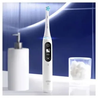 Oral-B iO Series 6s elektrische Zahnbürste, Timer, Drucksensor, 5 Programme, Oral-B App, weiß
