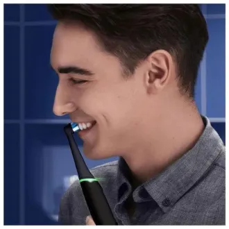 Oral-B iO Series 6s elektrische Zahnbürste, Timer, Drucksensor, 5 Programme, Oral-B App, schwarz