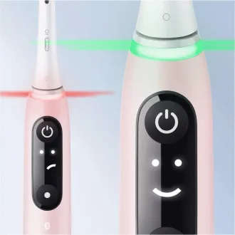 Oral-B iO Series 6s elektrische Zahnbürste, Timer, Drucksensor, 5 Programme, Oral-B App, rosa