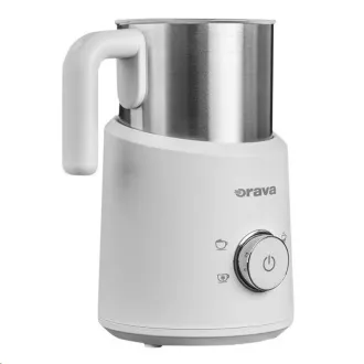 Orava elektrischer Milchaufschäumer, 500 W, 4 wählbare Programme, 350 ml, weiß