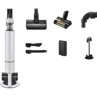 Samsung Bespoke Jet Plus Pet Stabstaubsauger, kabellos, 86 dB, schwarz-weiß