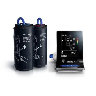 Braun ExactFit 3 Armdruckmessgerät, großes und übersichtliches Display, zwei Manschetten Braun ExactFit 3 Armdruckmessgerät, großes und übersichtliches Display, zwei Manschetten